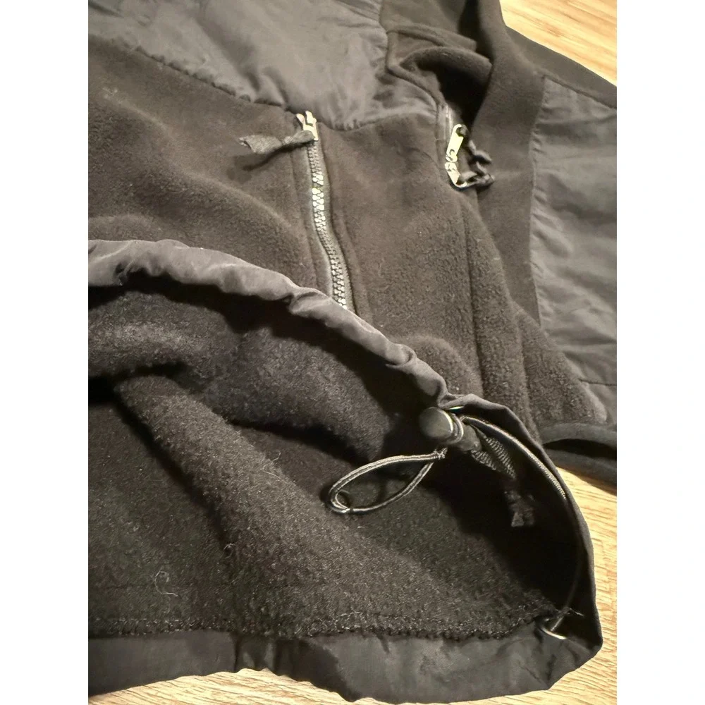 The North Face Denali Fleece Jacket Men Medium Black Full Zip Polartec Coat Fall